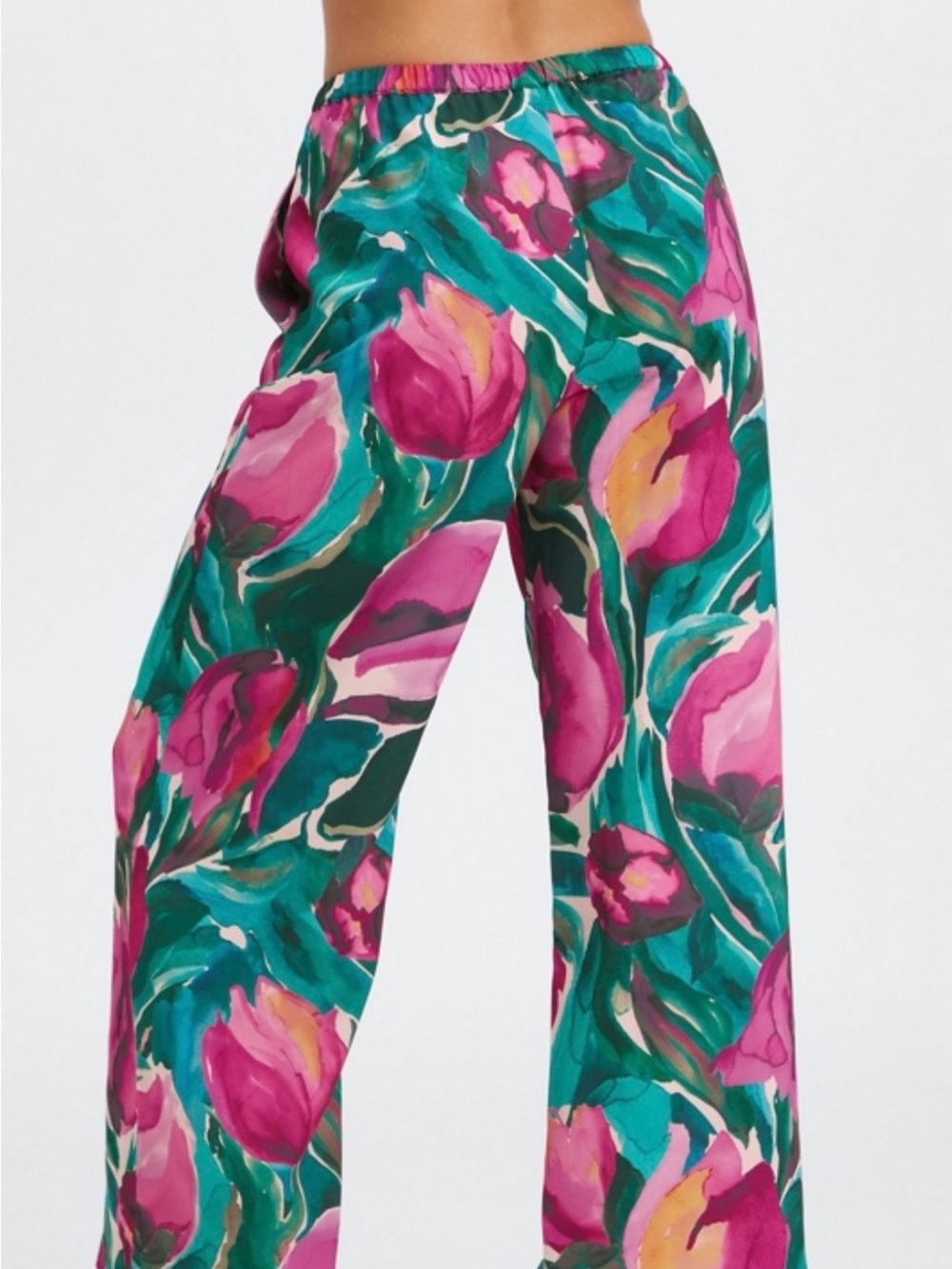 NWT Fabletics EcoSatin Sleep Bottoms